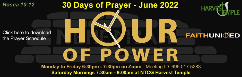 30  Days Of Prayer